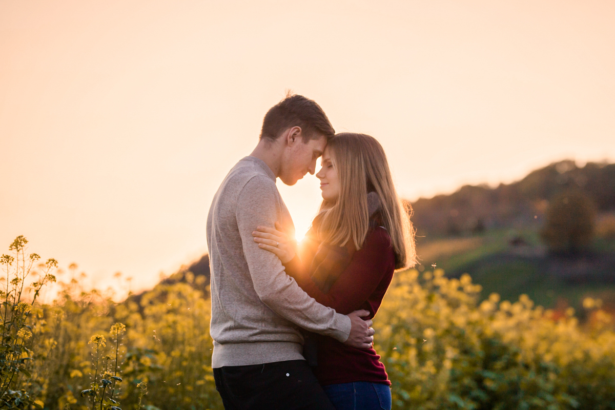 emotionales Engagement Shooting im Herbst in Schopfheim